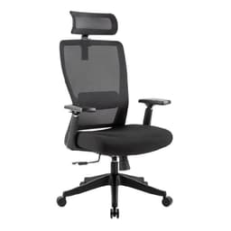 Home office ergonomic chair with a modern design, mesh backrest, and high-density molded foam seat. This chair provides extreme comfort and excellent support for the entire back. Specifically designed for professionals who spend many hours a day sitting in front of a computer.