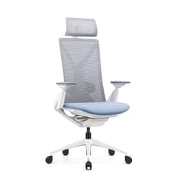 Ergonomic home office chair with a modern design, dynamic backrest that adjusts to your movements, and high-density molded foam seat. Provides extreme comfort and excellent support for the entire back. Specifically designed for professionals who spend many hours a day sitting in front of a computer.