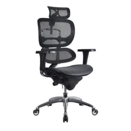 Premium ergonomic home office chair with aluminum frame and advanced locking mechanism, highly adjustable with dynamic lumbar support that adapts to your back and full mesh finish (seat and backrest). Designed for the most demanding and busy professionals who spend more than 8 hours a day working. Its human-centered design provides excellent support for your entire back, helps you maintain proper posture, reduces strain on your body, and keeps you energized throughout the day. This chair feels as good as it looks.