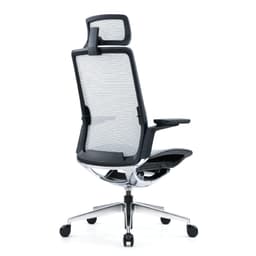 Ergonomic chair for the home office with a full mesh finish (seat and backrest), adjustable lumbar support, and a modern design. It provides good support for your entire back, helping you maintain good posture. It reduces leg tension with a design that allows better circulation. Constructed with high-quality materials and a special breathable and elastic mesh that keeps you cool all day.