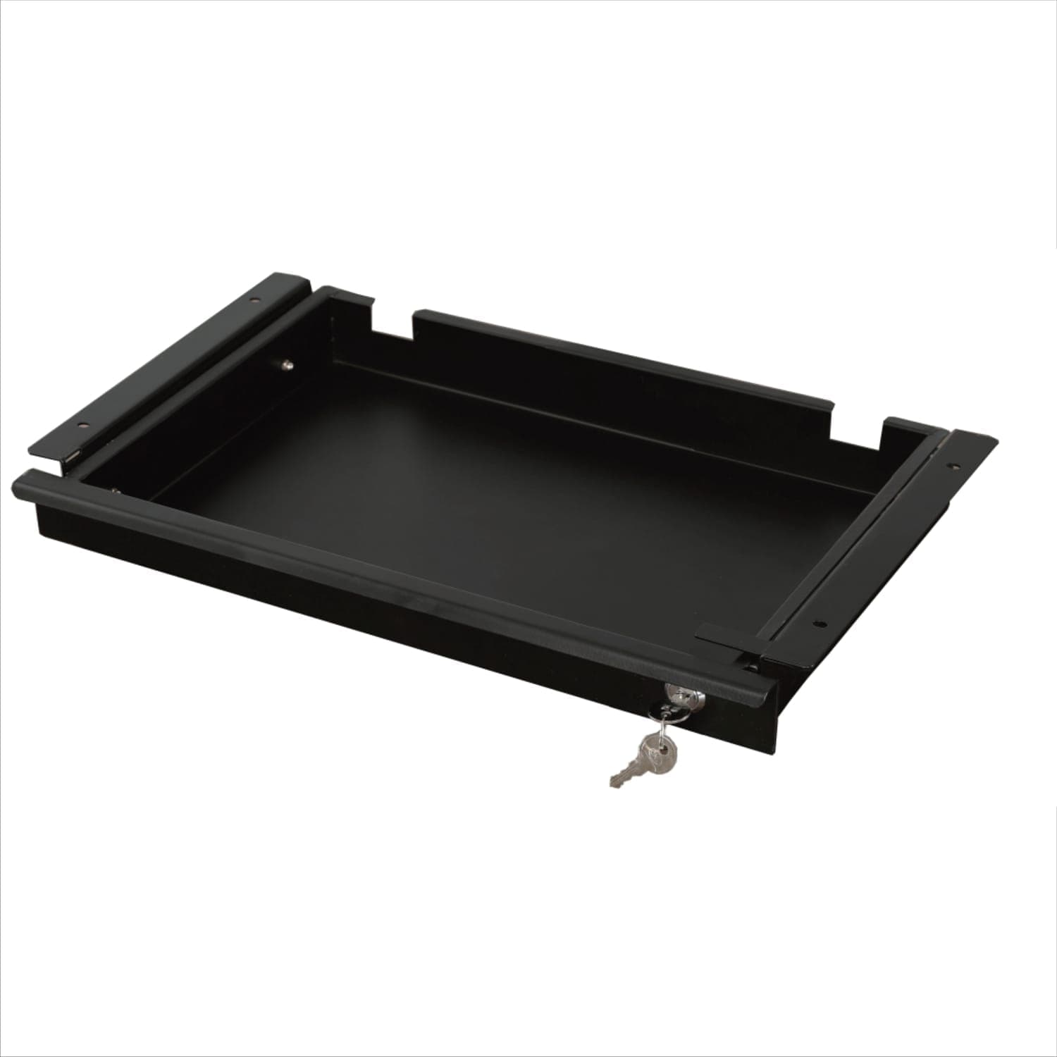 Drawer with a lock for under the desk