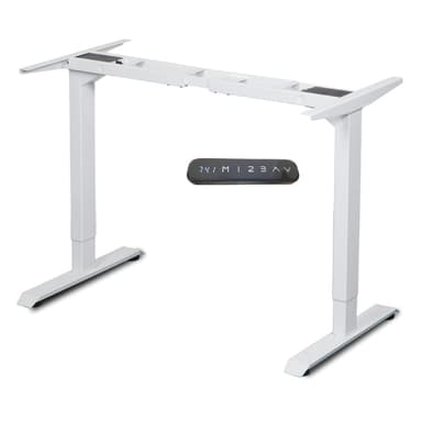 Double motor base for standing desk