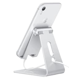 Solid aluminum stand for your iPhone or Android. Keep your workspace organized and the phone readily available for use.